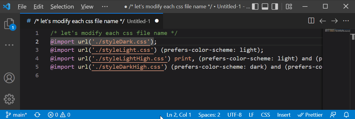re-wrap example